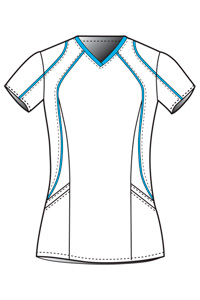 9003 Sport V-Neck Top (Discontinued)