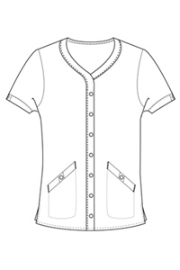 9034 Megan Snap-Front Jacket (Discontinued)