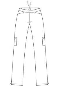 9309 Kelsie Double Cargo Pant