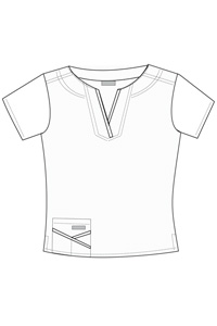 9509 Y Pocket Top (Discontinued)