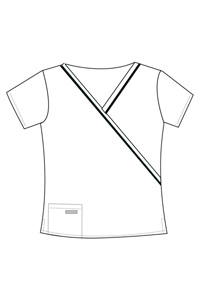 9511 Mock Wrap Top (Discontinued)