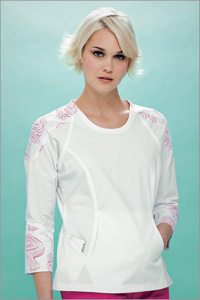 9539 3/4 Sleeve Sport Seamed Tunic (Discontinued)