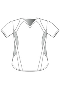 9564 Athletic V-Neck Tunic (Discontinued)