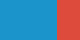 Riviera Blue with Coral Trim