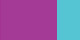Ultra Violet/Aqua Trim