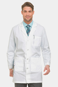 3124 Mens Twill Lab Coat