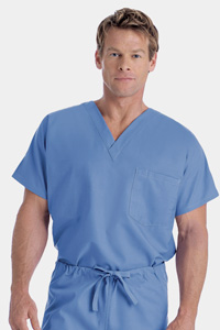 7502S Landau Reversible Unisex Scrub Top