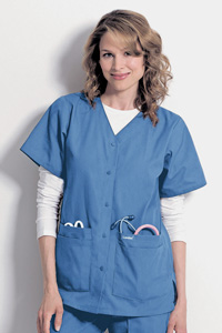 8232S Snap Front Tunic
