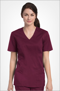 9048 Womens Uflex V-Neck Tunic (Discontinued)