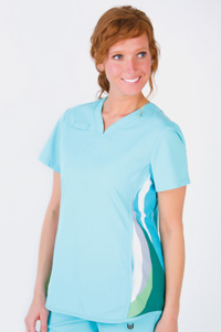 9057 Print Accent Tunic (Discontinued)