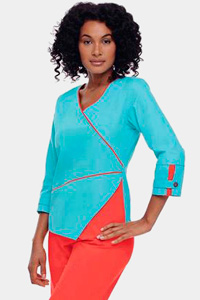 9531 Ladies Asymmetrical Tunic