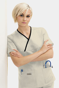 9534 Double Pocket Crossover Top (Discontinued)