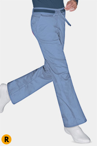9728 Two-Toned Waistband Pant (Discontinued)