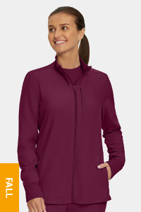 LJ700 Forward Womens 3-Pocket Scrub Jacket