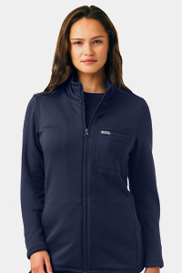 LJ708 Forward Womens 5-Pocket Scrub Jacket