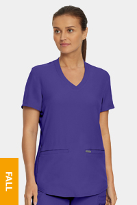 LT100 Forward Womens 3-Pocket V-Neck Top