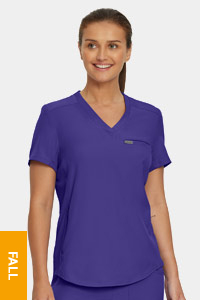 LT101 Forward Womens 3-Pocket V-Neck Top