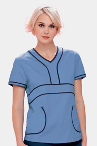 9546 Multi-Colored Piping Tunic (Discontinued)