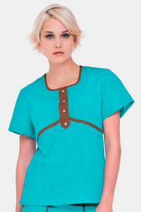 9549 Empire Placket Tunic (Discontinued)