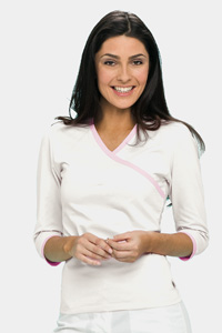 9584 Crossover Knit Tee (Discontinued)