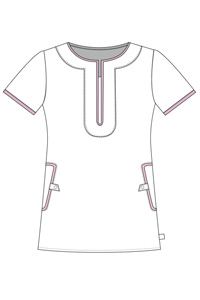 9548 Split Neck Tunic (Discontinued)