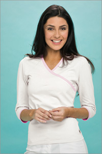 9584 Crossover Knit Tee (Discontinued)