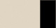 Almond/Black