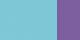 Aqua/Eggplant