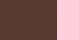 Chocolate/Pearl Pink