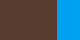 Chocolate/Tahitian Blue