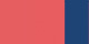 Papaya/Harbor Blue