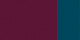 Wine/Caribbean Blue
